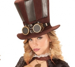 Aukšta kepurė  "Steampunk"  1