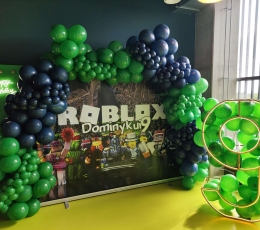 Balionų girlianda "Roblox"