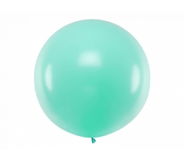 Didelis balionas, mėtinės spalvos (1 m/Party Deco)