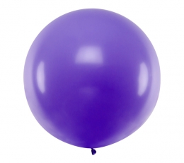 Didelis balionas, violetinės spalvos (1 m/Party Deco)