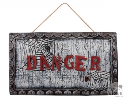 Interaktyvi dekoracija-ženklas "Danger" (47 cm)