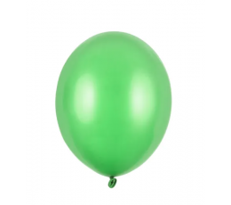 Balionas, perlamutrinis žalias (12 cm/Party Deco)