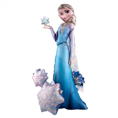 Didelis stovintis balionas "Frozen Elsa" (88x144 cm)