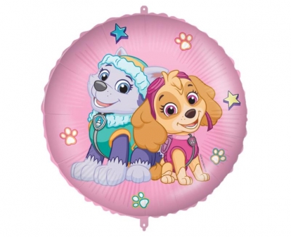 Folinis balionas "Paw Patrol Skye&Everest" (45 cm) 