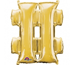 Folinis balionas-simbolis "Grotažymė " (83 cm)