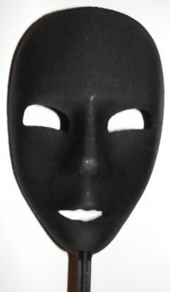 Kaukė "Fantomas"/juoda