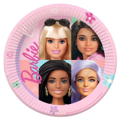 Lėkštutės "Barbie Sweet Life" (8 vnt./23 cm)