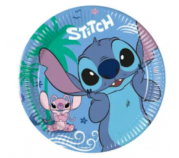 Lėkštutės "Stitch" (8 vnt./20 cm)