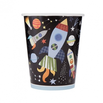 Puodeliai "Kosmose" (8 vnt./266 ml)