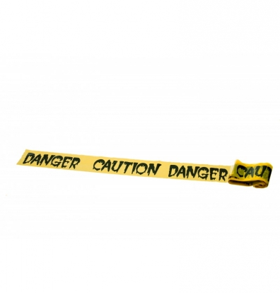 Skiriamoji juosta "Caution-Danger" (9 m)