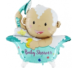 3D-fooliumst õhupall "Baby Shower" (107 cm)