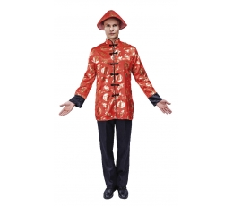 Hiinlase kostüüm, punane (S/M)