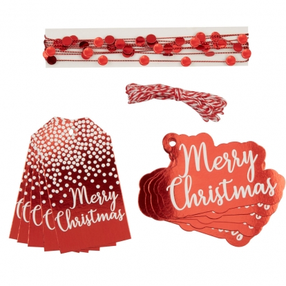 Kingituste pakkimise komplekt "Merry Christmas"