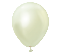 Kroomitud õhupall, mirror green gold (12 cm/Kalisan)