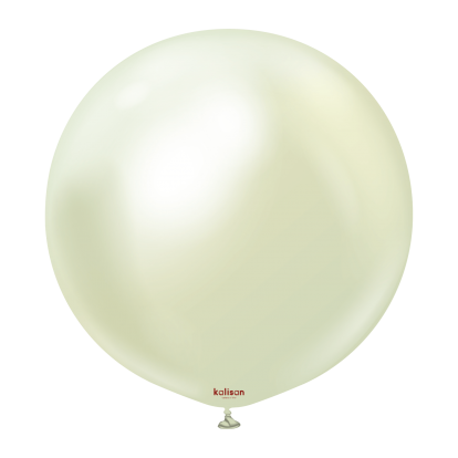 Kroomitud õhupall, mirror green gold (60 cm/Kalisan)