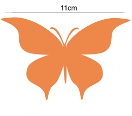 Liblikad "Armastus M"/ oranž (20 tk.) 2