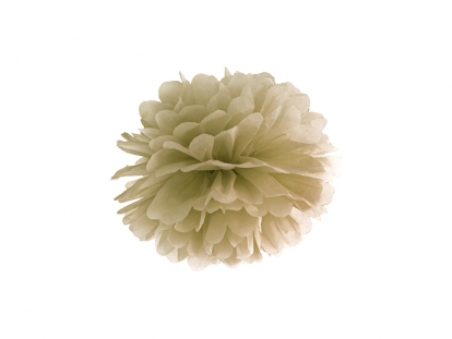 Pom pom pall, kuldne (25 cm)