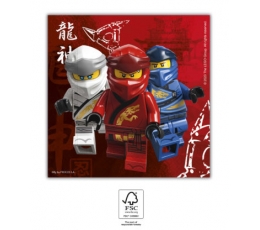  Salvrätikud "Lego Ninjago" (20 tk)