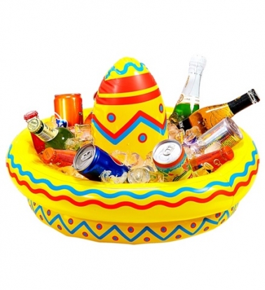 Täispuhutav joogijahuti " Sombrero"