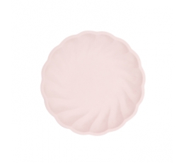  Taldrikud, ümmargused roosad (6 tk./18,8 cm)