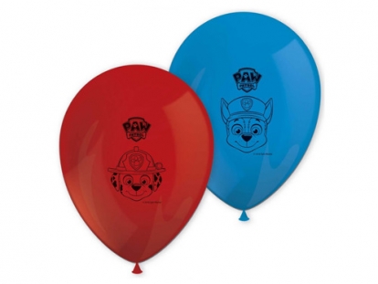 Õhupallid "Paw Patrol" (8 tk.)