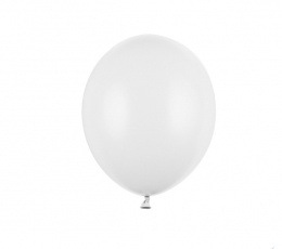 Balons, balts (12 cm)