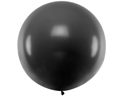 Balons, melns (1 m/Party Deco)