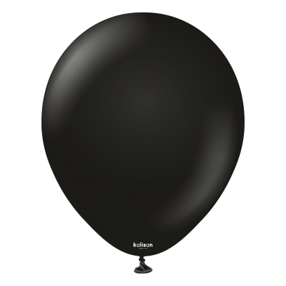 Balons, black (12 cm/Kalisan)