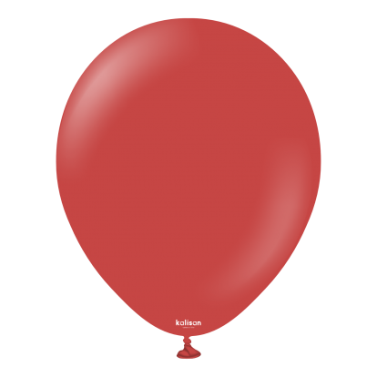 Balons, deep red (12 cm/Kalisan)