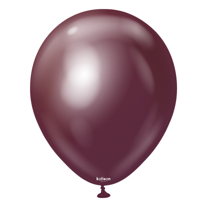 Chrome balons, mirror burgundy (30 cm/Kalisan)