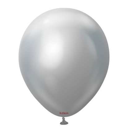 Chrome balons, mirror silver (12 cm/Kalisan)