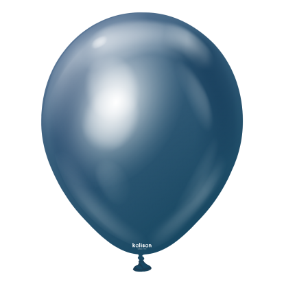 Chrome balons, mirror navy (30 cm/Kalisan)