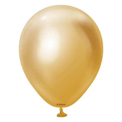 Chrome balons, mirror gold (30 cm/Kalisan)