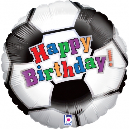 Folija balons "Futbolista dzimšanas diena" (46 cm)