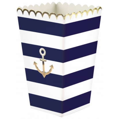 Kastītes popkornam "Jūra" (8 gab.)