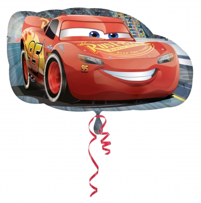 Фольгированный шарик  "Lightning McQueen" (76 x 43 см)