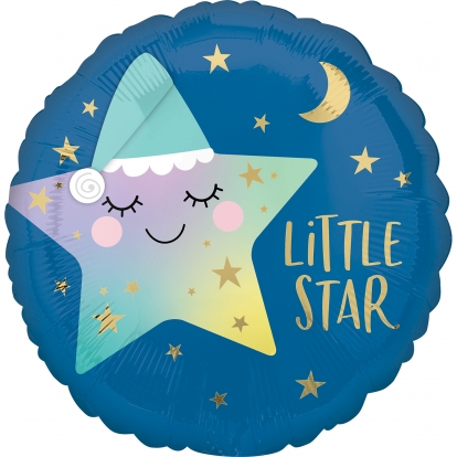 Фольгированный шарик "Little star" (43 см)