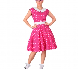 Костюм "The 50s Rock'N'Roll Pink Fashion" (M)