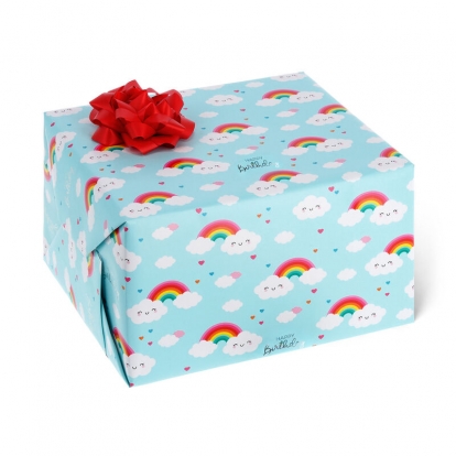 Подарочная упаковочная бумага "Rainbow" (70х200 см) ТОЛЬКО С ВЕНИПАК!