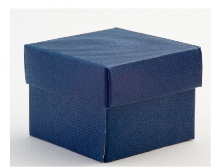Dėžutė - Blu Scia stačiakampė / mėlyna (1 vnt./120*120*150 mm.)