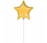 Folinis balionas "Auksinė žvaigždutė" (23 cm)