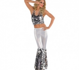 Karnavalinis kostiumas "Disco Diva" (165-175 cm)
